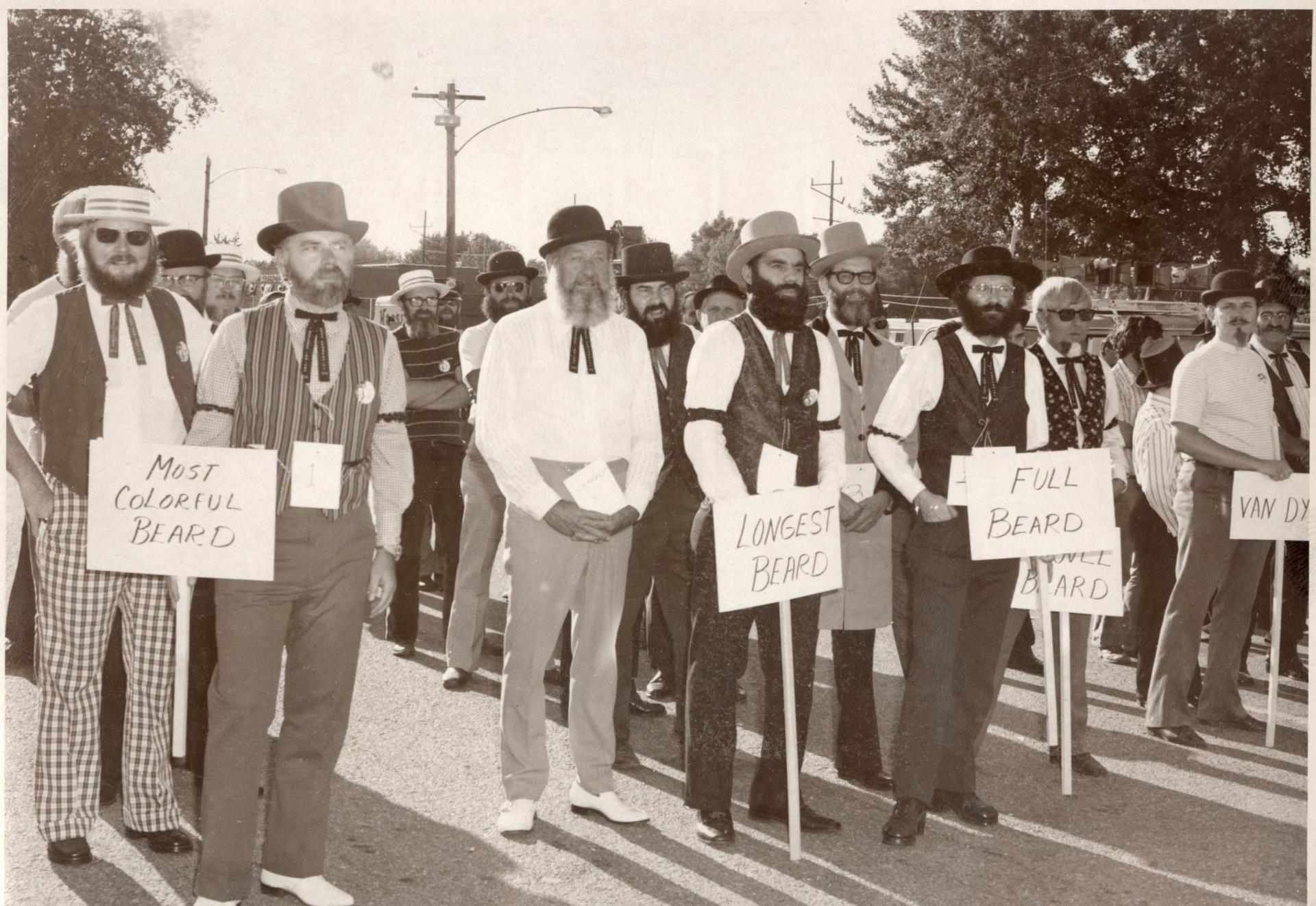 1974 Centennial Celebration - beard contest