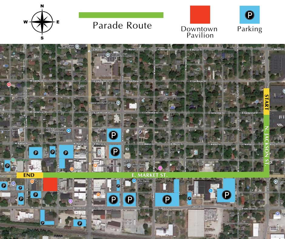 Christmas Parade Route